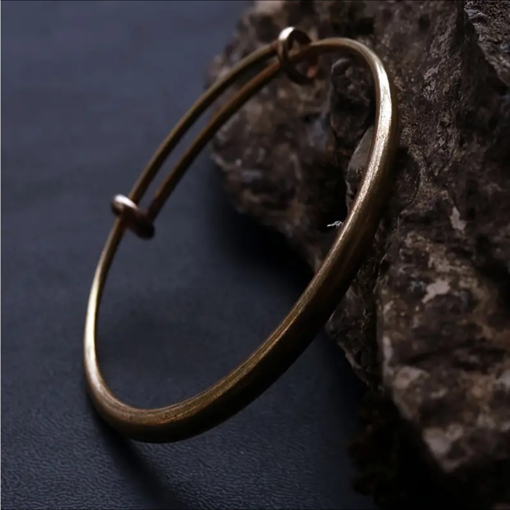 Solid Brass bracelet - Picture 3 of 6
